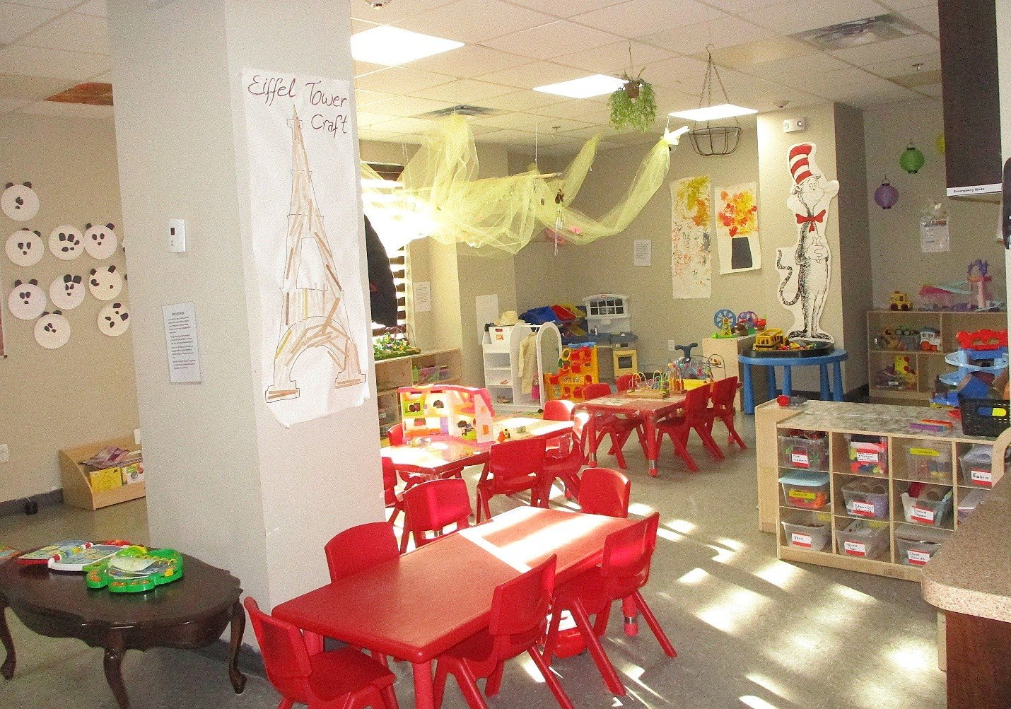 Classroom indoor play area